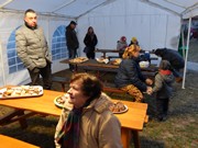 Rozsvícení stromečku u MŠ